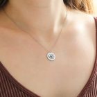 Ezüst Színű Egyedi Nyaklánc - Női - 20mm