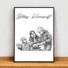 Személyre szabható ceruzarajz képkeret anyáknak