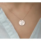 BFF nyaklánc- nemesacél -rose gold színben