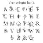 Egyedi Betűs Nyaklánc Gravírozva - Nemesacél