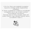 Geometrikus szív páros karkötő-nemesacél