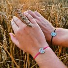 Nemesacél Páros Karkötő Ékszerzsinóron